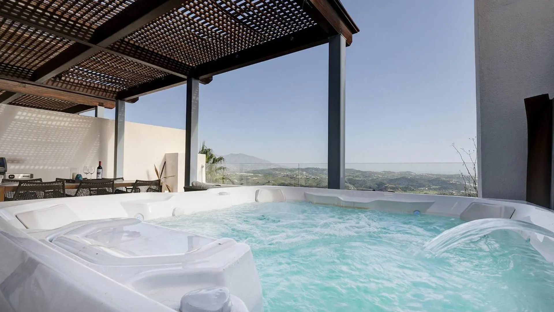 102 Stylish 2 Bed Duplex Penthouse Sea Views & Hot Tub Apartment La Cala De Mijas Spain
